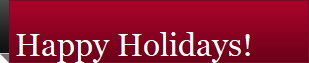 Happy Holidays!