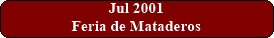 July 2001 Journal