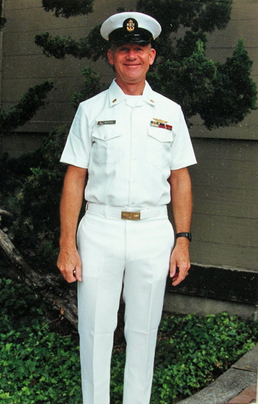Ron - Navy whites